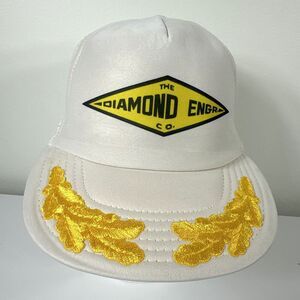 Diamond Engineer Co Logo Trucker Mesh Snapback Adjustable Hat Cap The Winner USA